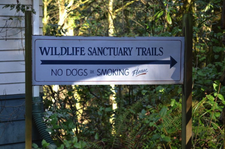 Wildlife Sanctuary Trail Signage